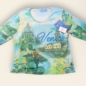 Jane Ashley Vintage Venice Blouse | women | Size: 3X
